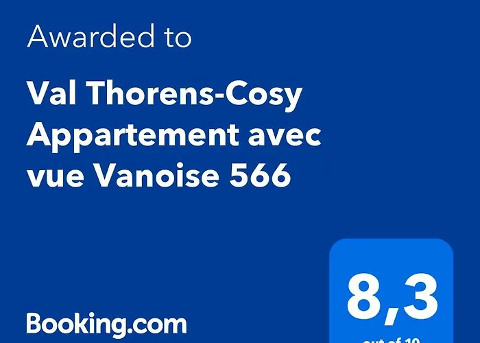 Val Thorens-cosy Avec Vue Vanoise 566 *