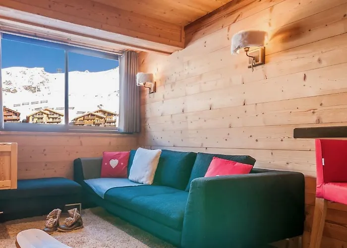 Lägenhet Val Thorens-cosy Avec Vue Vanoise 566